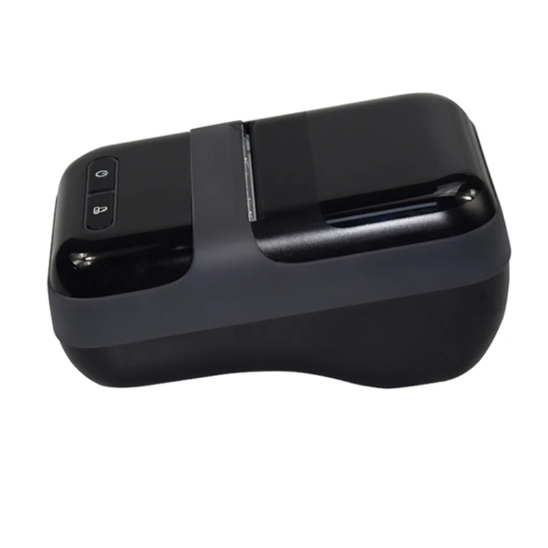 2 в 1 58 мм чековая этикетка Bluetooth карманный термопринтер мобильная наклейка со