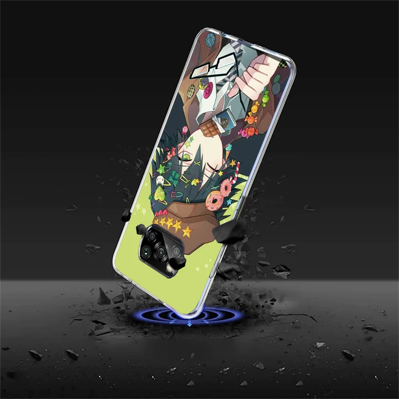 Чехол для телефона с рисунком Bungo Stray Dogs Xiaomi Poco X6 X5 X4 Nfc X3 Pro F6 F5 F4 Gt F3 F2 F1 M5S M4 M3 Soft Fundas