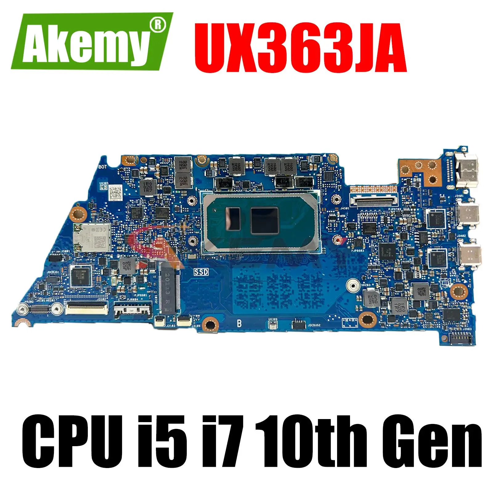UX363JA i5-1035G4 i7-1065G 7 CPU 8G 16G RAM материнская плата для ноутбука Asus Zenbook UX363 UX363JA BX363JA RX363JA материнская плата для ноутбука