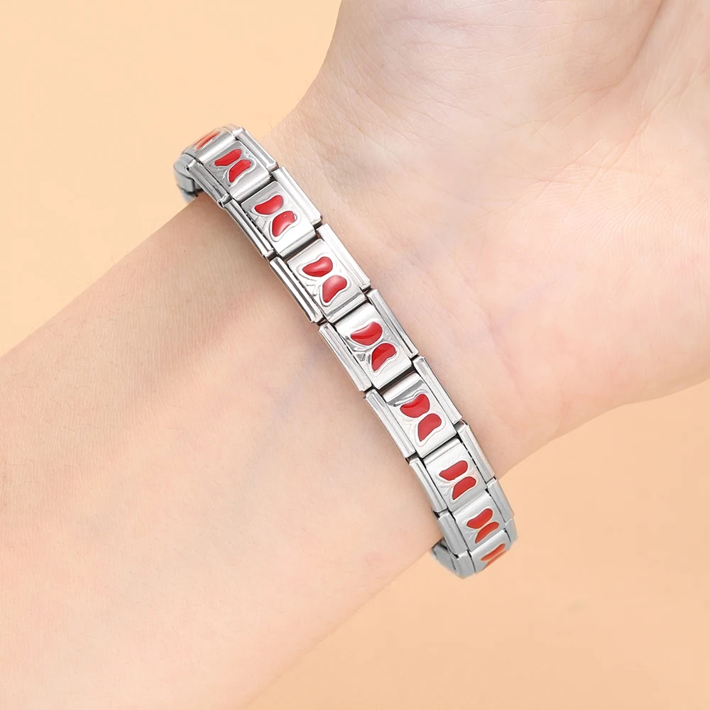 1 шт. красочные итальянские подвески в виде бабочки подходят для браслета из