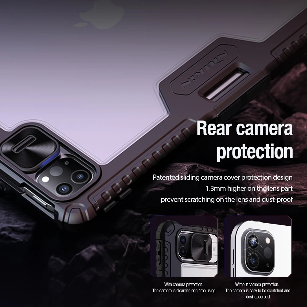 Чехол Nillkin для iPad Pro 13-дюймовый чехол 11 2024 Air 13 Многоугольная складная защита