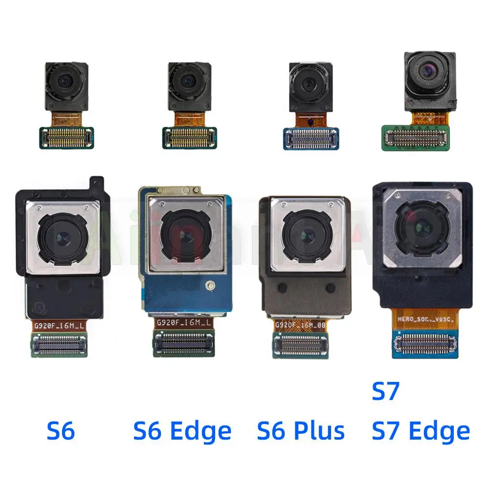 

Original Front Camera For Samsung Galaxy S6 Edge Plus G920F G925F G928F S7 Edge G930F G935F Main Rear Back Camera Flex Cable