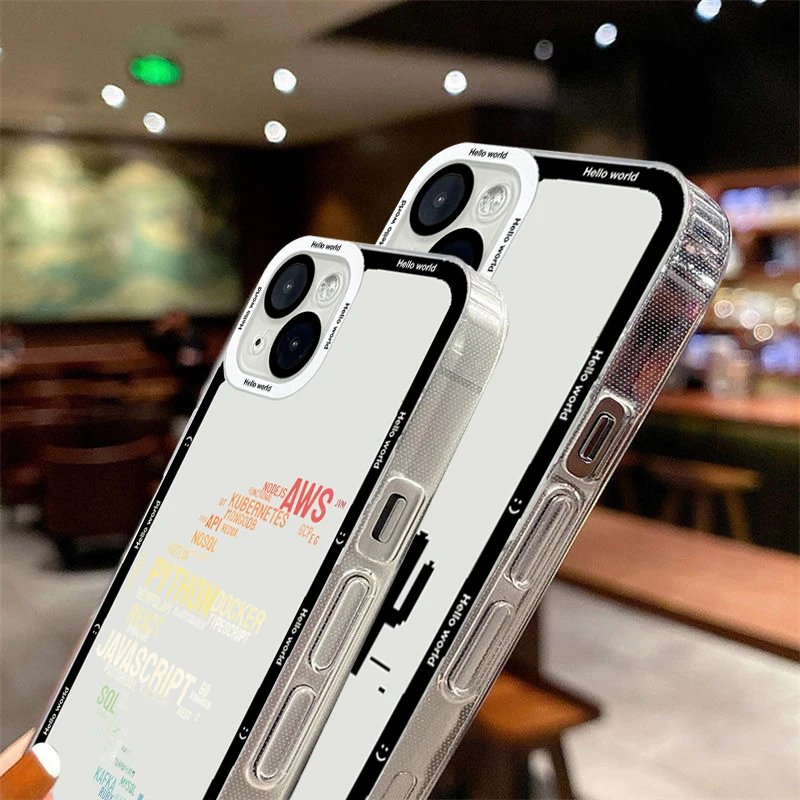 Чехол с забавным мультипликационным программатором для Samsung Galaxy S23 Ultra S22 S21 Plus S20 FE