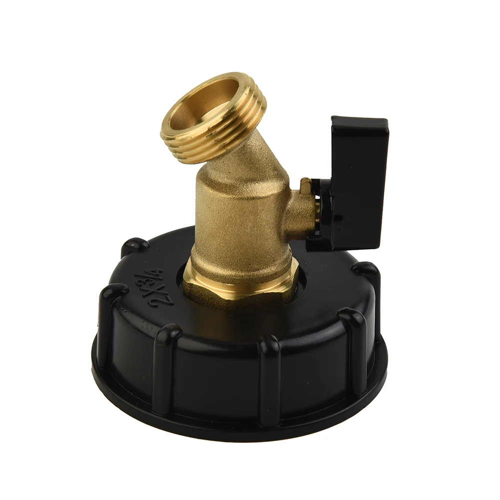 

Durable Industrial Practical IBC adapter Connector Faucet Fitting Garden Tap Hose Pipes Thread Tote Tank Valve