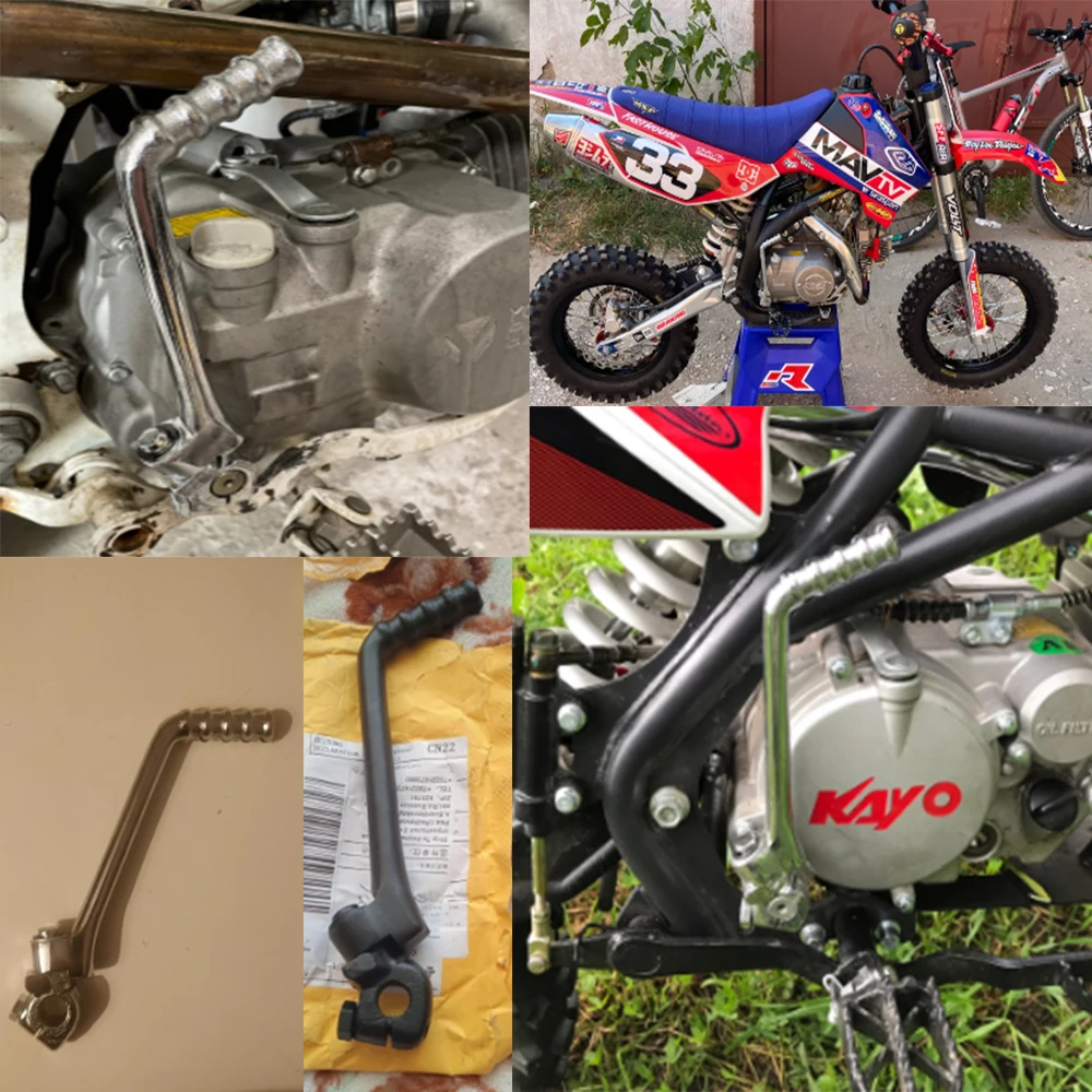 Рычаг Педали Мотоцикла С Отверстием 13–160 Мм Для Двигателей 50–160 Куб.см