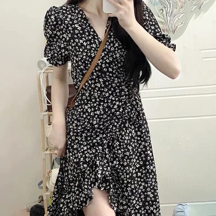 Элегантное черное теплое женское платье 2024 новый стиль Sen женская шикарная