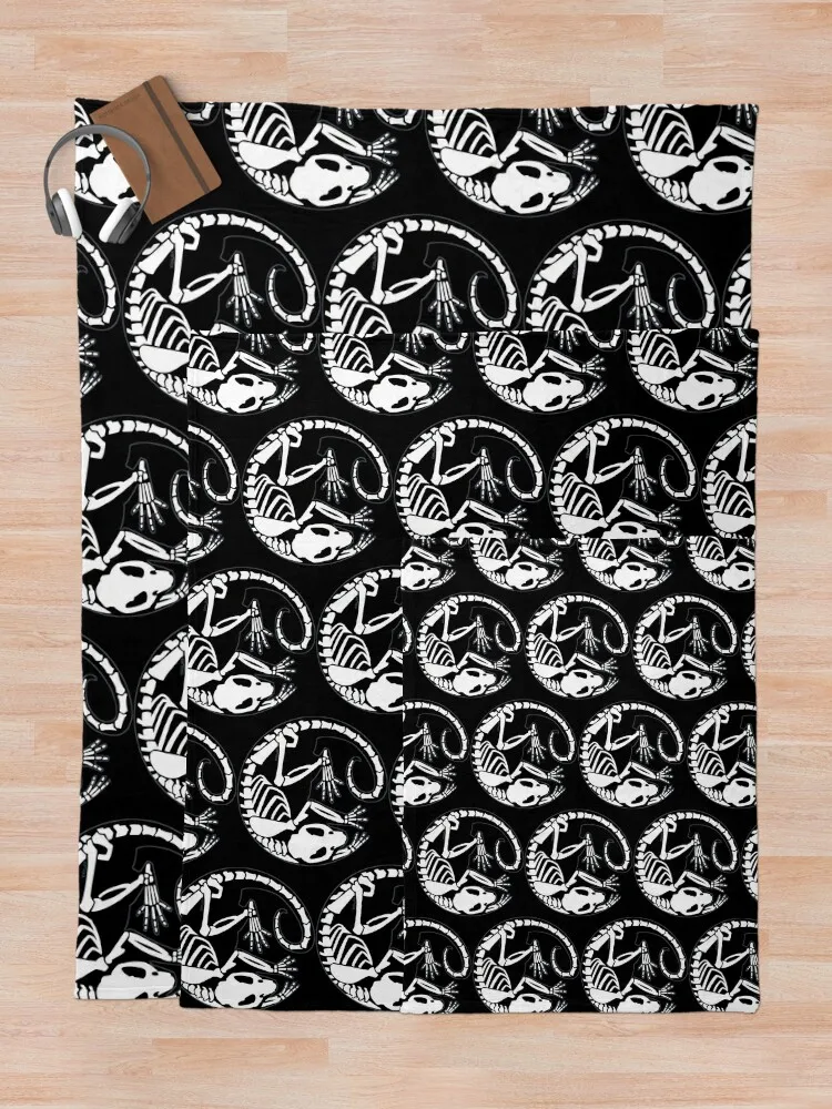 Одеяло Skelly Rat