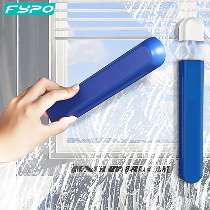 

Magnetic Glass Cleaner Wall Mount Mirror Clean Tool Cleaning Brush Household Wiper Scrubbing Window Housekeeping Special Tool