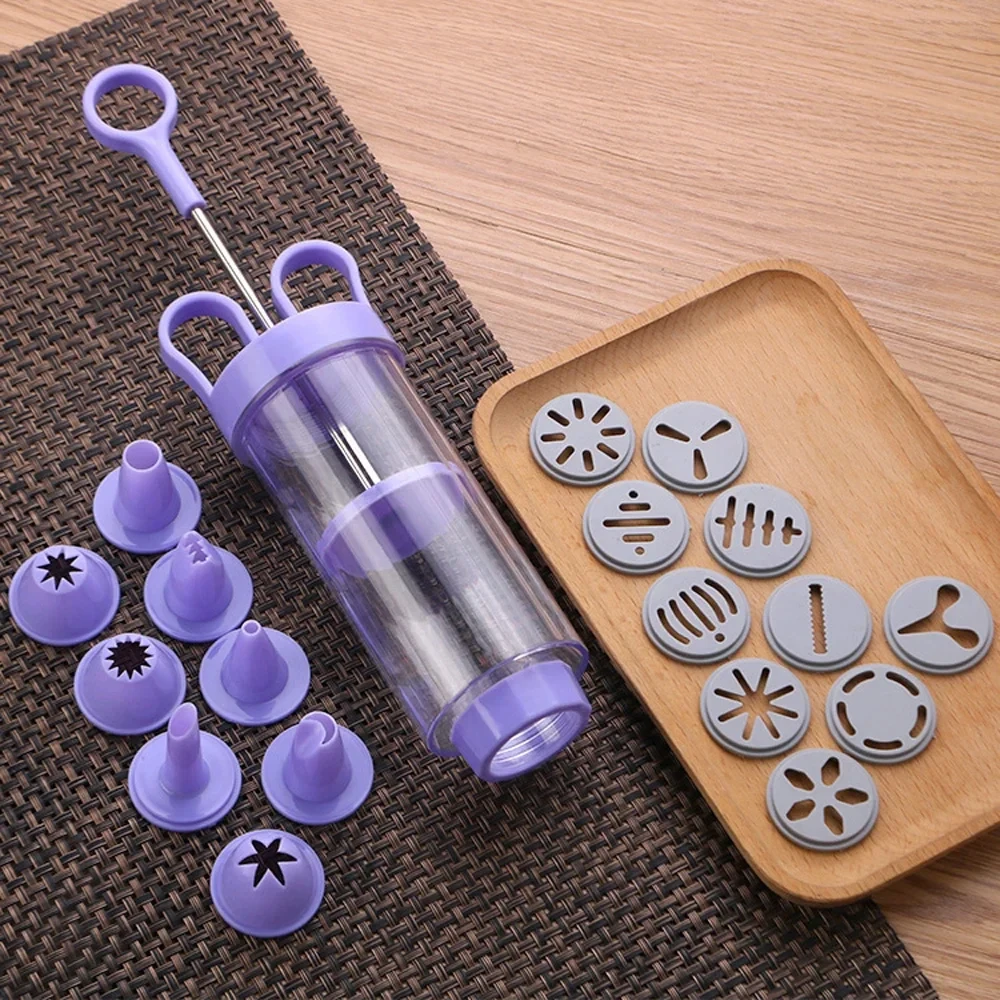 

DIY ручной пресс для печенья, пистолет, пресс для печенья, набор для глазури, формочка для печенья, пистолет, шприц для кондитерских изделий, крем, инструмент для торта с печеньем