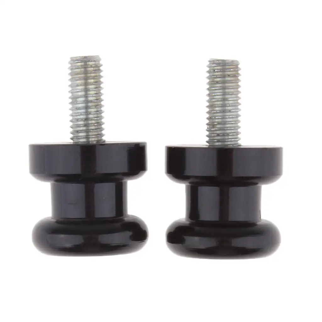 

2x Universal Motorcycle CNC swing upper arm Spools Slider Stand Bobbins M8 for