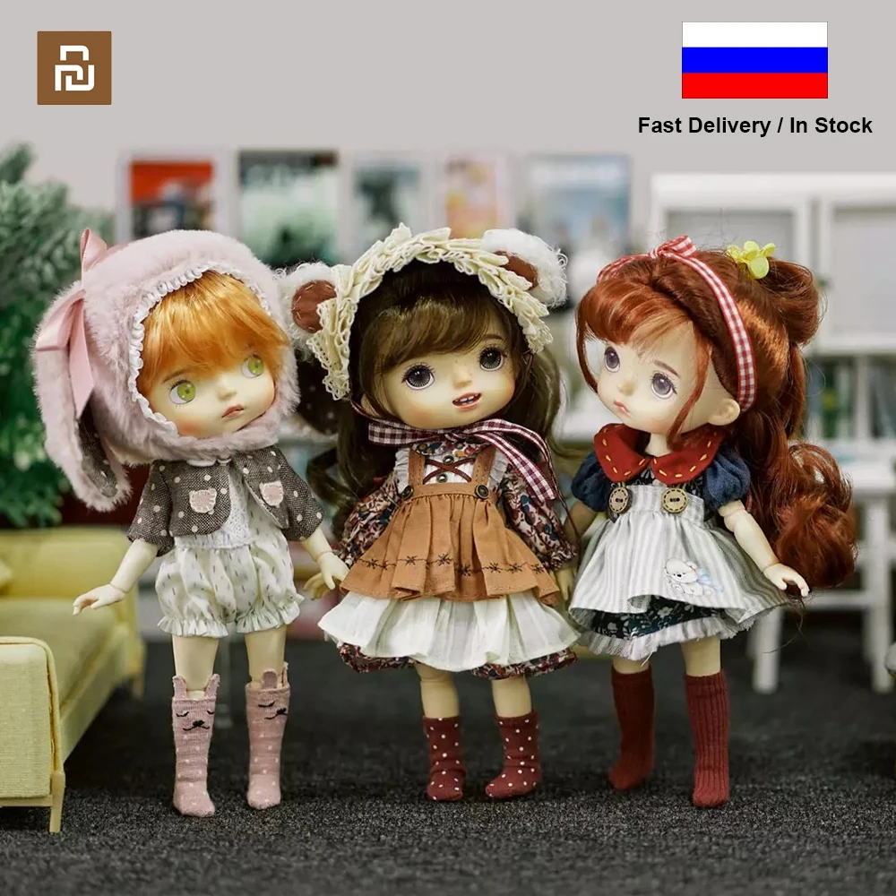

Монстские куклы, детская игрушка, Шариковые шарниры с контролем, 20 см, безопасный материал, для девочек, косметика, на день рождения, Рождест...