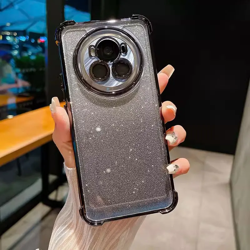 6 5pro 6pro 5G Роскошный блестящий силиконовый чехол для Honor Magic 5 Magic4 pro Lite X9a X9b