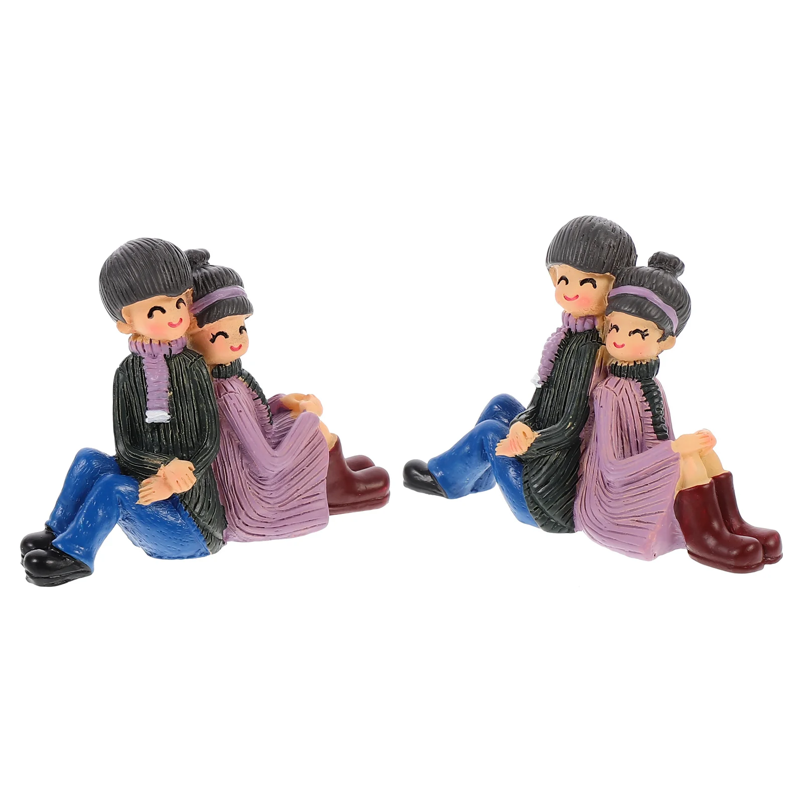 

Micro Figurines Couple Cake Landscapelovers Couples Ornaments Resin Decorations Crafts Diy Miniature Topper Bonsaito Wedding