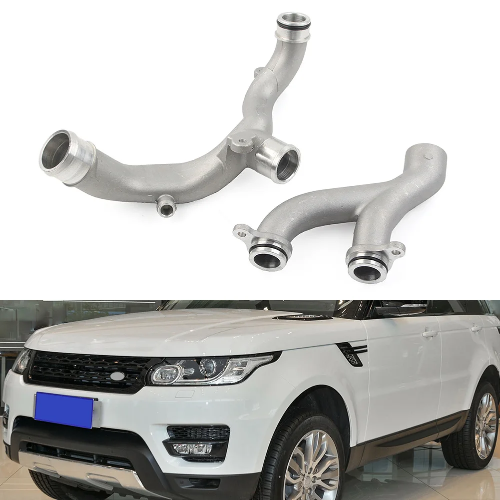 

Car Cooling System Upgrade Engine Water Coolant Pipes For Jaguar Land Rover 3.0L V6 5.0 V8 Supercharged Engine LR092992+LR090630
