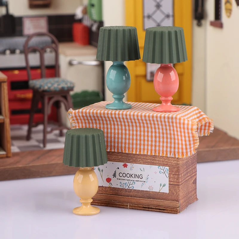 1:12 Кукольный домик миниатюрная настольная лампа модель для учебы кукольный