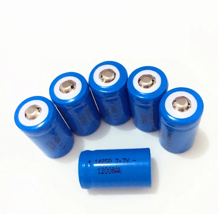 8 шт. перезаряжаемая литиевая батарея 3 6 в 1200 мАч
