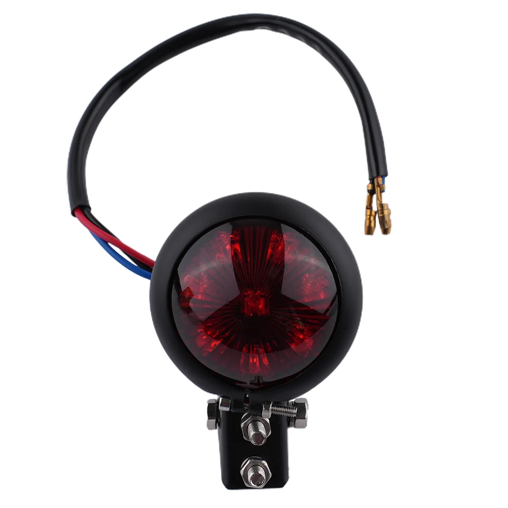 

Motorcycle Tail Lights LED 12V Rear Brake Lamps Assemblies For Cruiser Cafe Bobber Chooper Car Lighting & Lamp Auto Parts