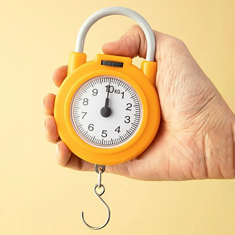 1 шт. домашние портативные подвесные механические весы 10 кг кухонные для багажа с