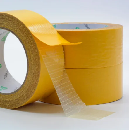 

1pcs 10M Waterproof Seamless Carpet Floor Mesh Fibers Grid fiber double sided adhesive filament tape