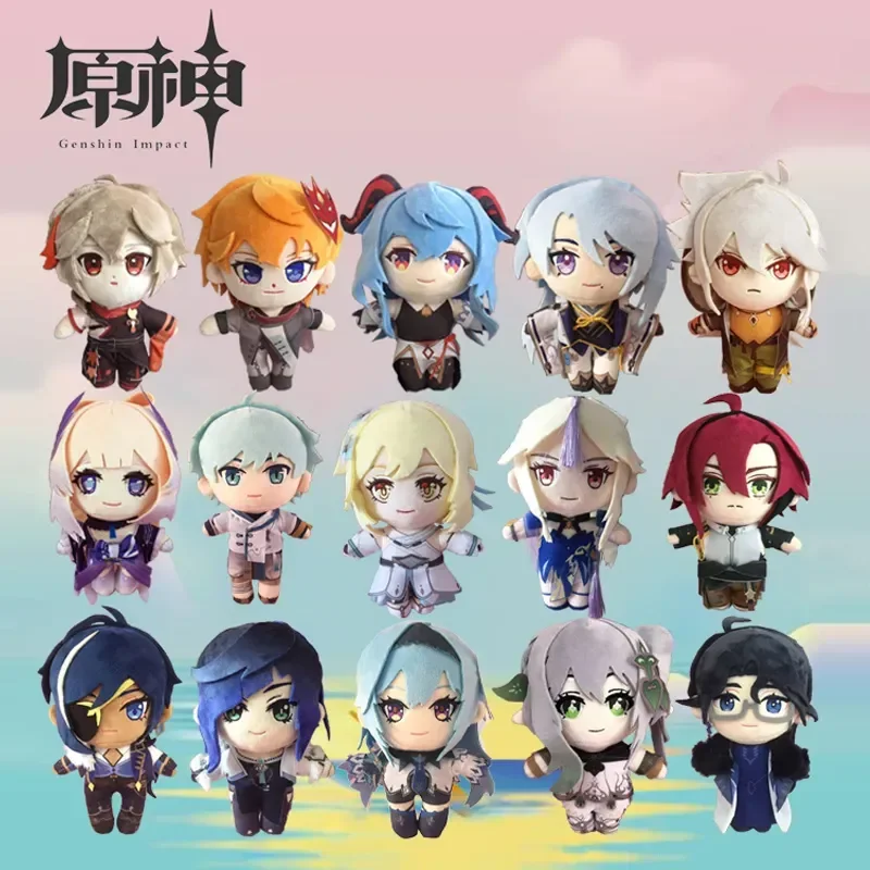 

Arlecchino Cosplay Plush Doll Toy Genshin Impact Fatui Knave Game Cute Soft Stuffed Pillow Toys For Kids Gift 20cm Anime