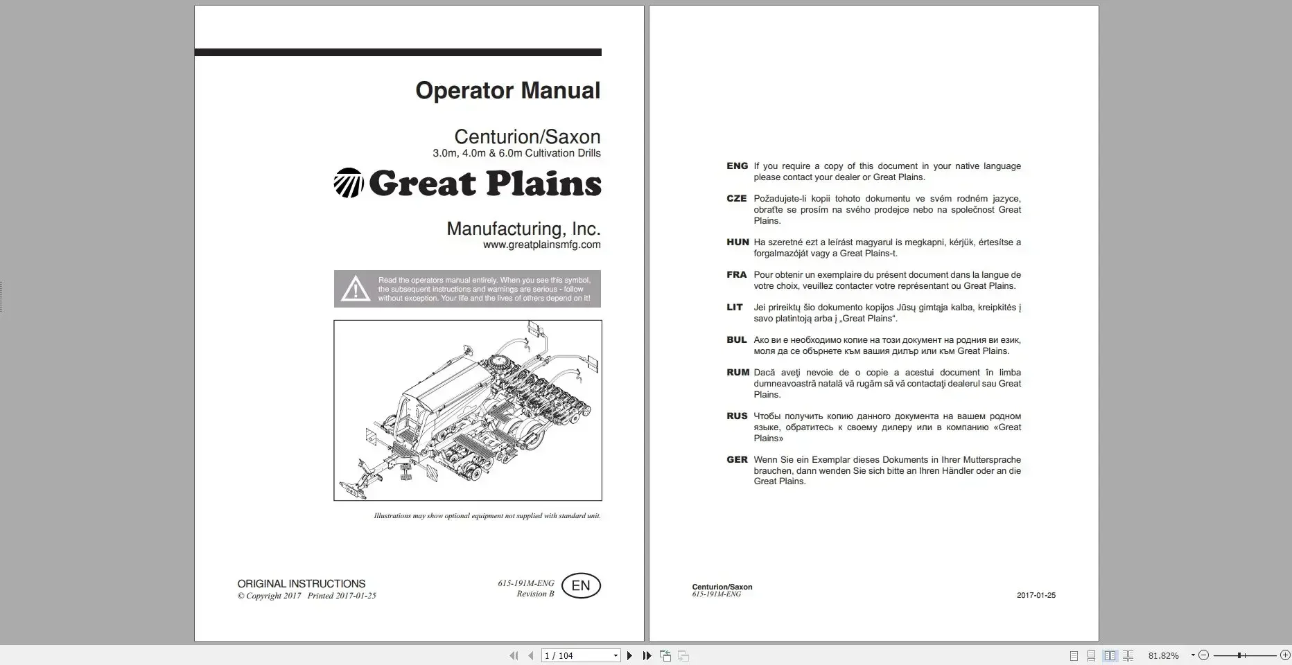 Фото TruckEPC3 Great Plains Сельскохозяйственный оператор PDF 11,9 ГБ Руководства и руководство по запчастям DVD №2