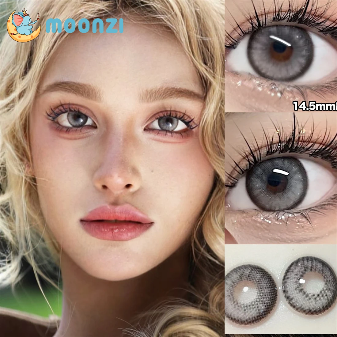 

2 шт./пара, контактные линзы для глаз, для коррекции миопии