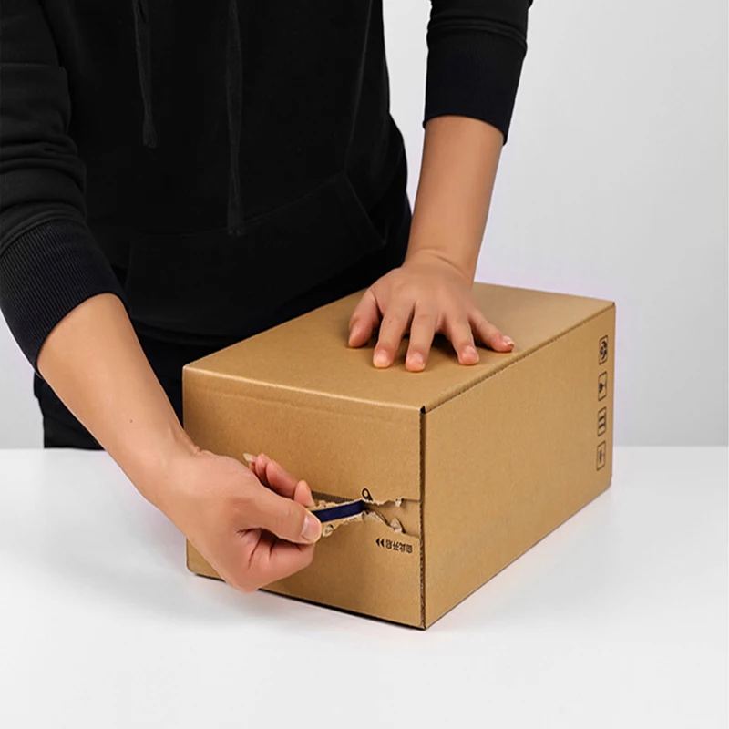10 упаковок картонные коробки из крафт-бумаги на молнии | Канцтовары для офиса и