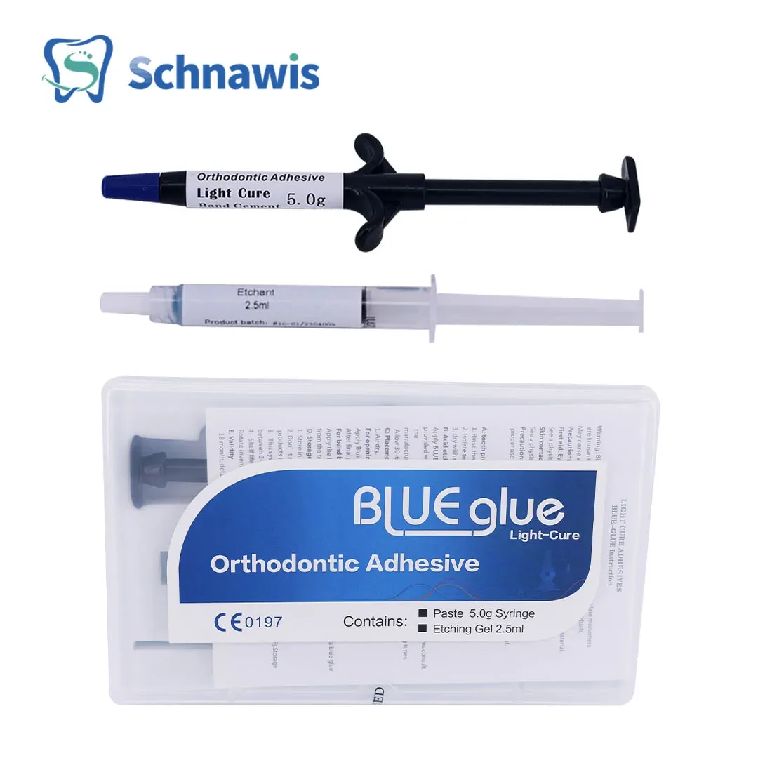 Стоматологический ортодонтический адгезив schnewis блестящий клей набор клея