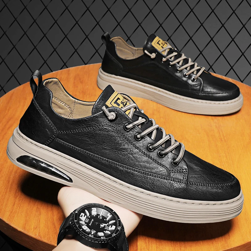 

Мужские новые модные кроссовки, деловая Уличная Повседневная обувь, удобная легкая мужская обувь