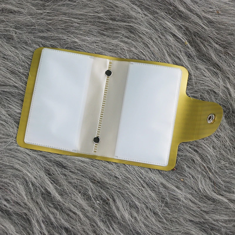 New Anti-theft ID Credit Card Holder Fashion Women's 24 Cards Slim PU Leather Pocket Case Purse Wallet Bag For Women Men Female