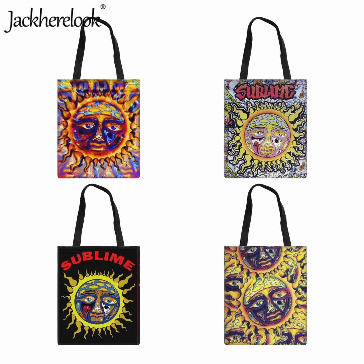 Jackherelook дизайнерская Классическая Холщовая Сумка от солнца для женщин