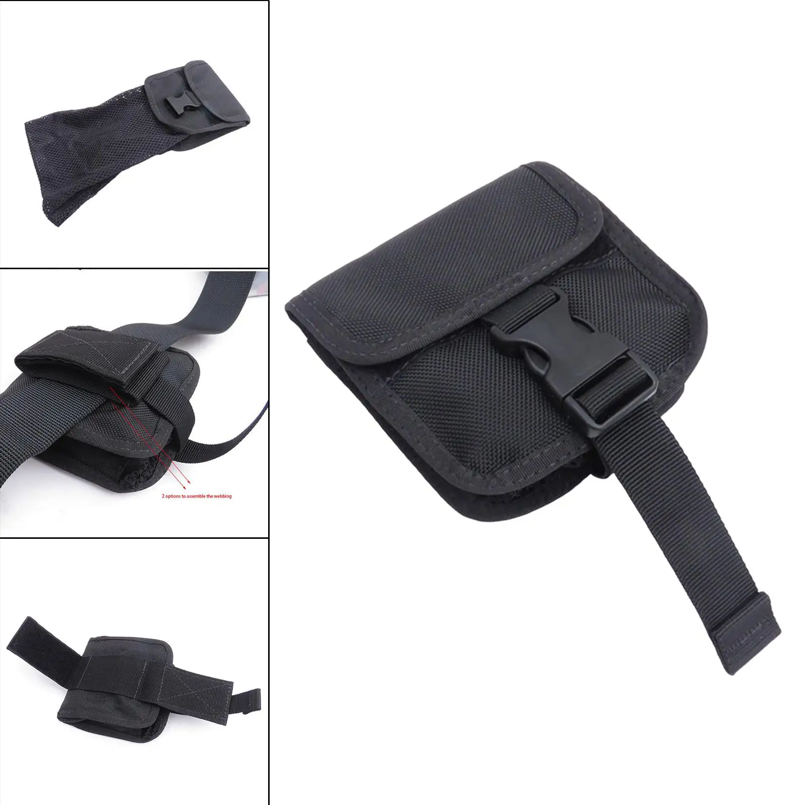 

Прочный держатель для коробки передач, оборудование BCD с застежкой, Карманный держатель для подводного плавания