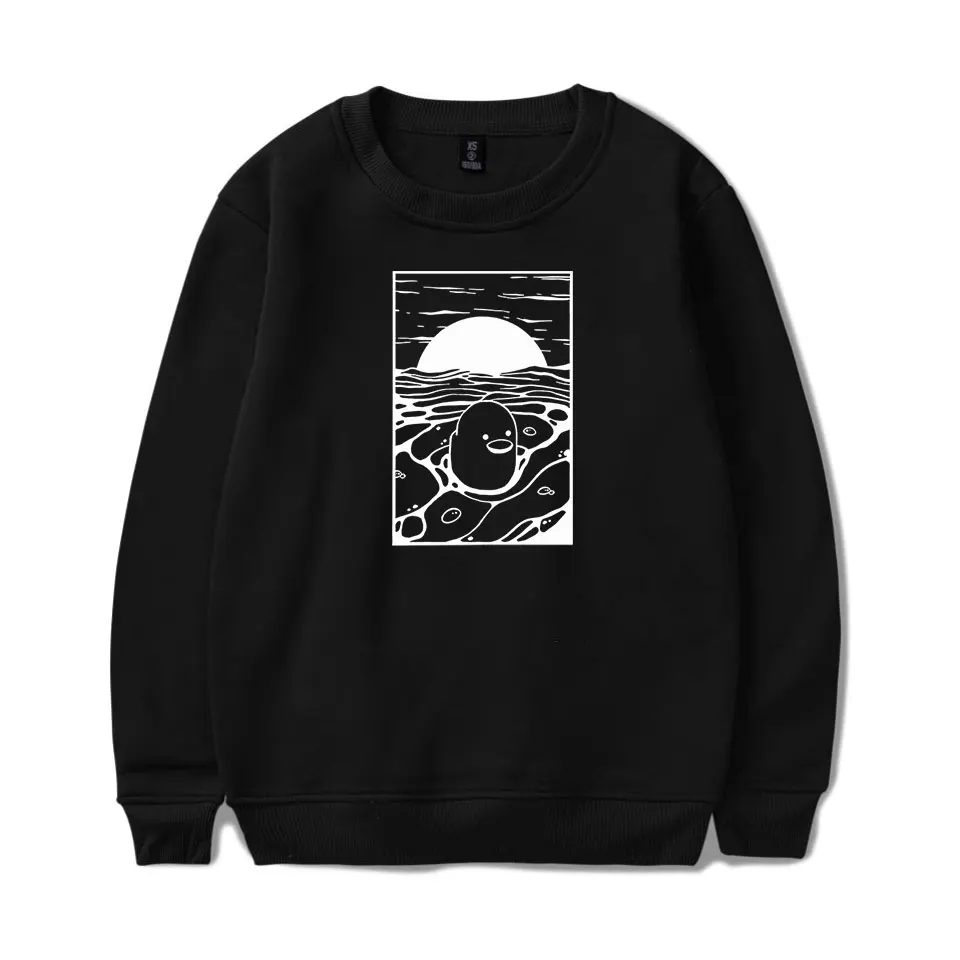 

2021 tubbo by the sea Merch 2D Print O-Neck Sweatshirt Harajuku Round Collar