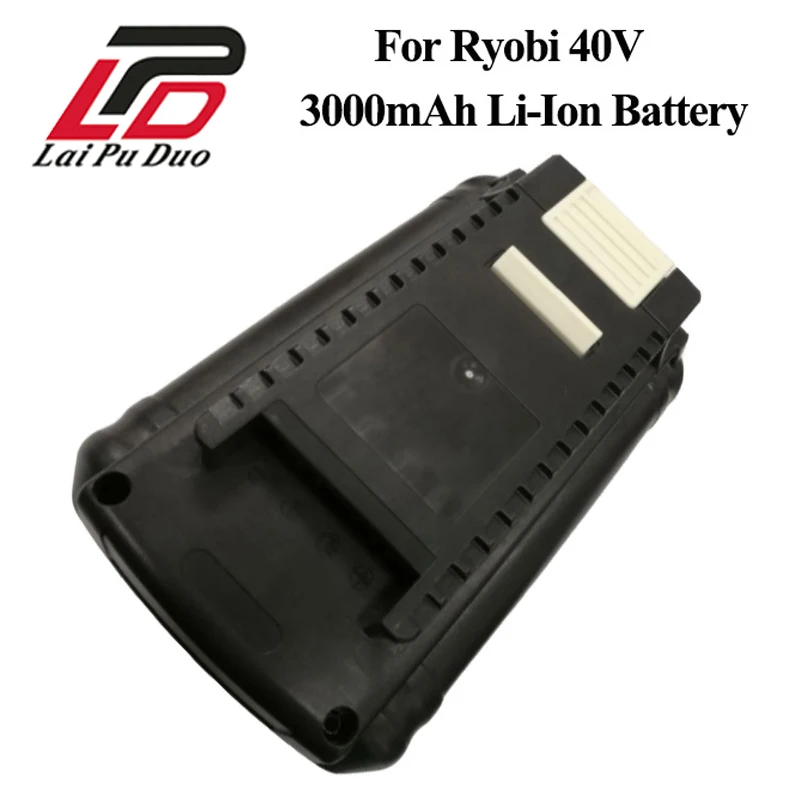 

Li-Ion 40V 3.0Ah Rechargeable Power Tool Battery For Ryobi RY40210 RY40200 RY40610 RY40210 RY40204 Rechargeable battery Batteria