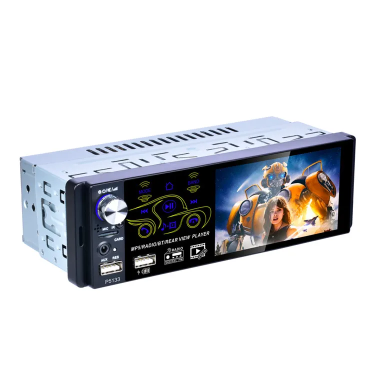 

Car Player 1din Stereo RDS Radio MP3 MP4 MP5 Player 1 Din Mirror Link SWC USB supported P5133