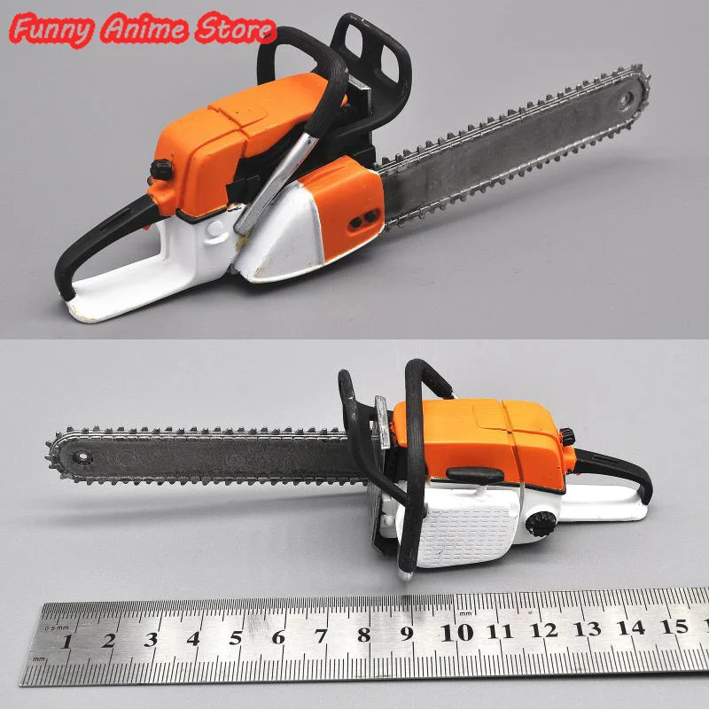 

1/6 Hand-Held Chainsaw Logging Saw Fire Fighting Tool Model For 12 Inch Action Figure Doll DIY soldier accessories