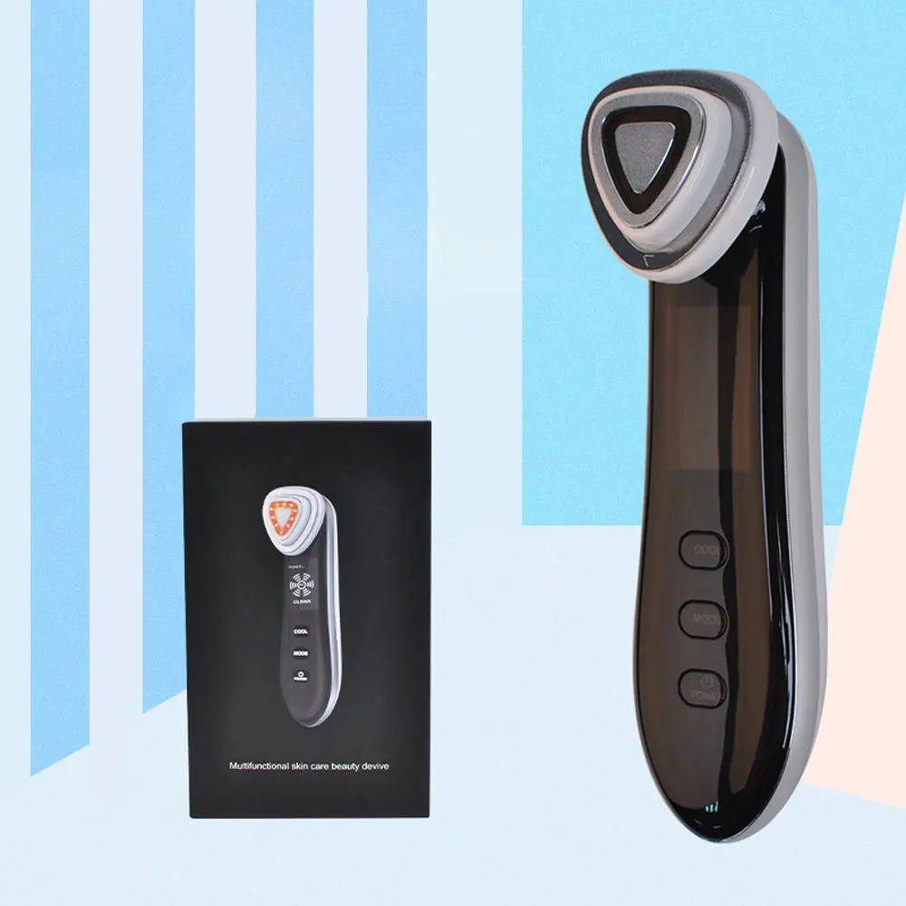 

Cold Hammer LED Photon Machine Skin Care Machine Facial Photon Rejuvenation Face Care Anti-aging Device Vibration SPA