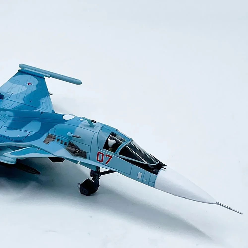 Литая под давлением масштаб 1:100, русский Sukhoi Cy-34 Su-34 SU34, модель самолета с полной задней частью, сплав и пластик, декоративная модель игрушки (art.: 3920c41ea7715) - 3920c41ea7715