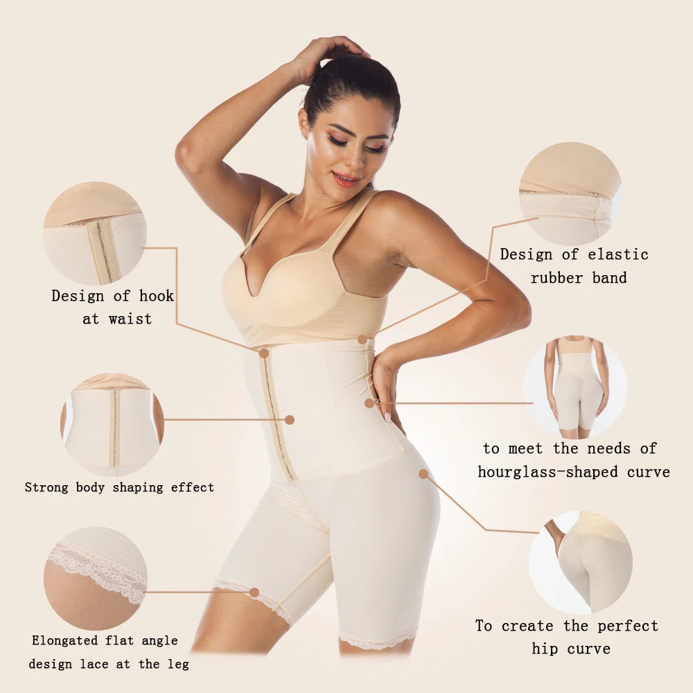 Velssut Women Butt Lifter Tummy Control Panties Body Shaper Butt Enhancer Underwear Waist Trainer Hip Shapewear Belly Shaper