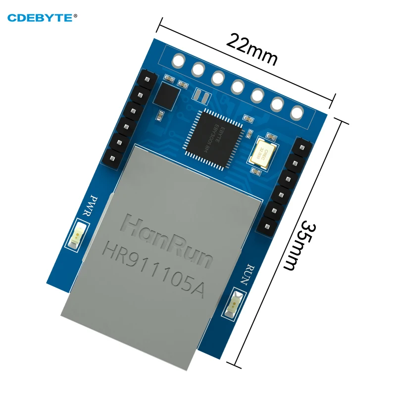 Модуль CDEBYTE NT1 TTL с последовательным соединением на Ethernet RJ45 Шлюз Modbus динамический