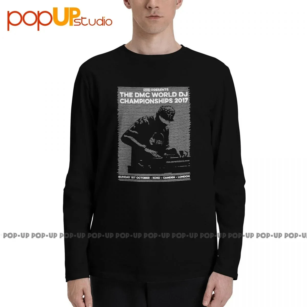 Technics Dmc World Dj Championships 2017 футболки с длинными рукавами футболка повседневный