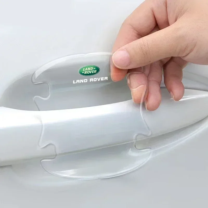 4 шт. Прозрачная защитная Противоударная лента на дверь автомобиля наклейка