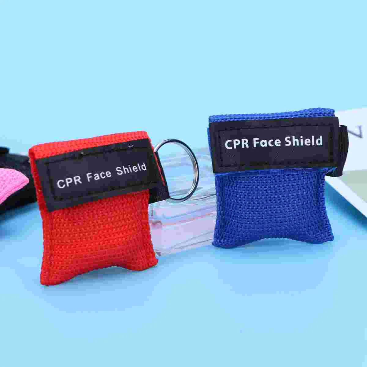 

10PCS CPR Resuscitation Practical Emergency Keychain for CPR Training Use