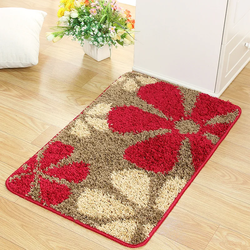 

Bathroom mat high fluff super soft absorbent bathroom door mat non-slip room bathroom mat carpet living room kitchen floor mat
