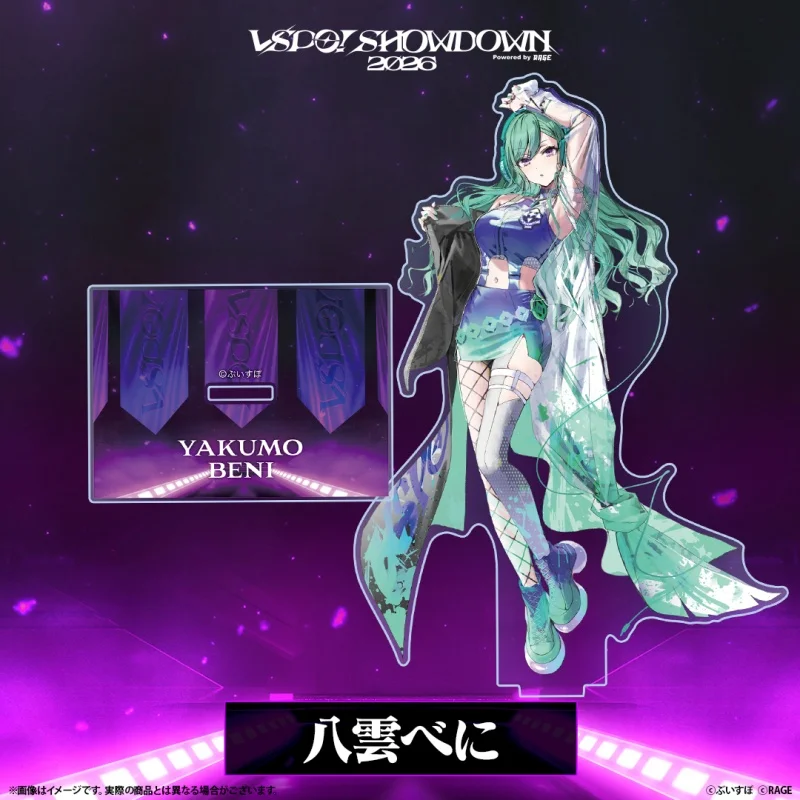 Фото Vspo VTuber SHOWDOWN 2026 Ichinose Uruha Kaga Sumire: Акриловая подставка-фигурка, брелоки, подарки для фанатов, декор для стола №5