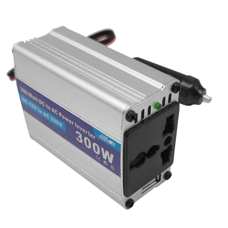 

Car Power Inverter Converter 300W Inversor 12 V 220 V Voltage Converter 12V To 220V Inverter 12V 220V Convertidor