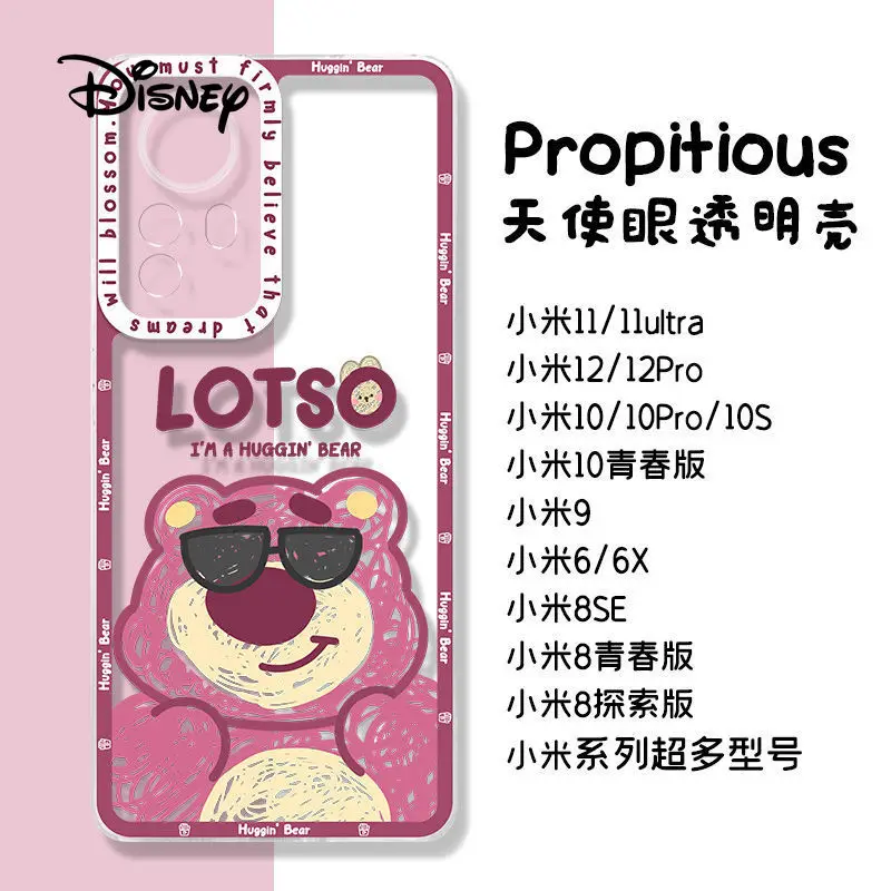 

Disney Cartoon Original For Xiaomi Phone Case 12 12Pro 11 11ultra 10 10s Redmi K50 40 30S NOTE11 10 9pro Comic Cover