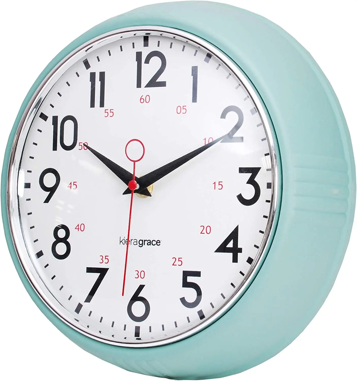 

Retro wall clocks, 24 cm, green Clocks Fashion Watches Living Room Home Decor