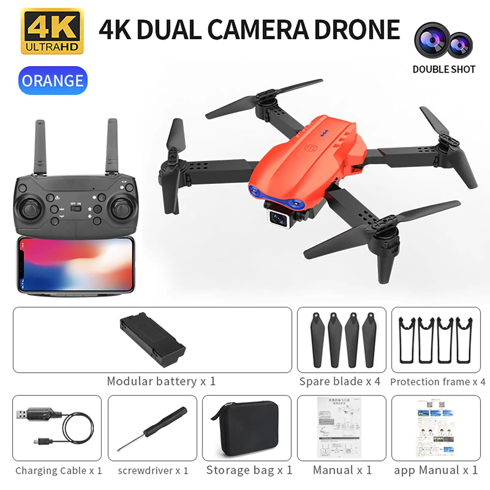 

2022 горячая Распродажа K9 Мини-Дрон 4K/30fps HD Двойная камера Wi-Fi FPV Smart Selfie RC UAV складной Квадрокоптер игрушка подарок Heig htkeep Новый