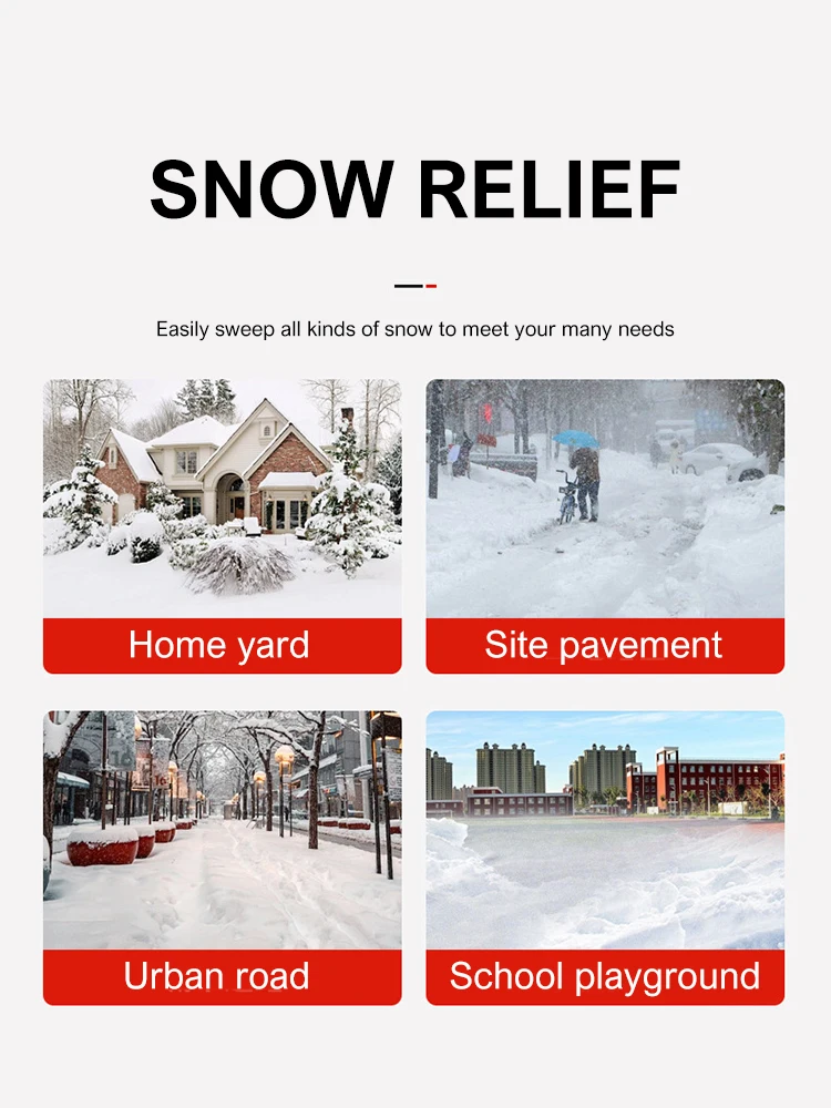Беспроводная электрическая снегоочиститель. Эффективный Безопасность и